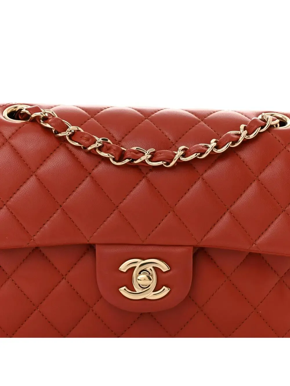 Chanel Lambskin Quilted Small Double #267521C56B